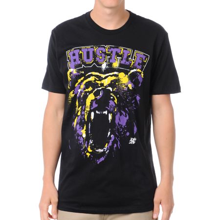 A-Lab Hustle Black Tee Shirt