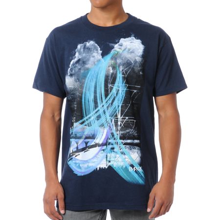 Empyre Rain Matter Navy Blue Tee Shirt