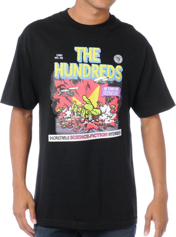 The Hundreds Doomsday Black Tee Shirt
