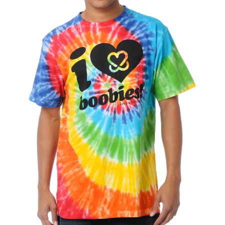 Keep A Breast Foundation Multicolored Tee Shirt