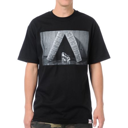Diamond Supply Life and Times Black Tee Shirt