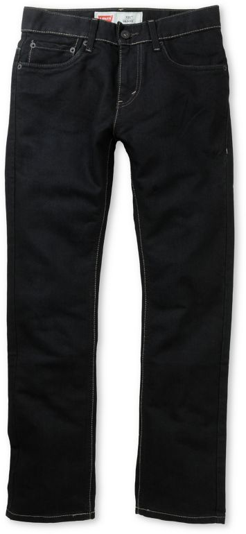 Levis Boys 511 Stretch Denim Dark Blue Skinny Jeans