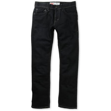 Levis Boys 511 Stretch Denim Dark Blue Skinny Jeans