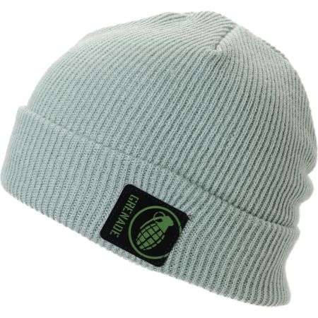 Grenade Max Fold Grey Beanie