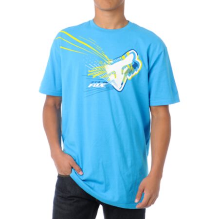 Fox Spillage Aqua Tee Shirt