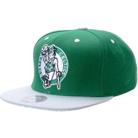 NBA Mitchell and Ness Boston Celtics Crackle Snapback