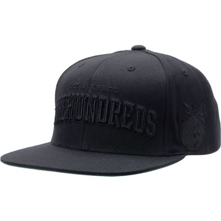 The Hundreds Player Black Snapback Hat