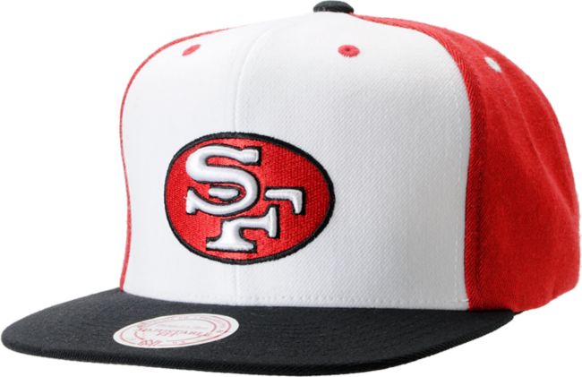 NFL Mitchell and Ness San Francisco 49ers Multi-Tone Snapback Hat