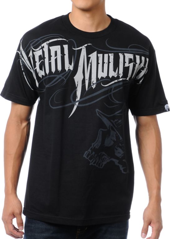 Metal Mulisha Eager Black Tee Shirt