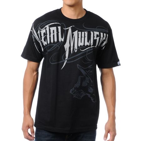 Metal Mulisha Eager Black Tee Shirt