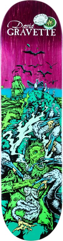 Creature Gravette Cove 8.2 Skateboard Deck