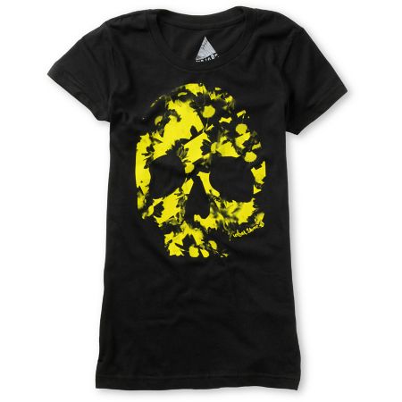 Volcom Girls Dead Sea Black Tee Shirt