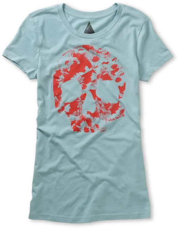 Volcom Girls Dead Sea Blue Tee Shirt