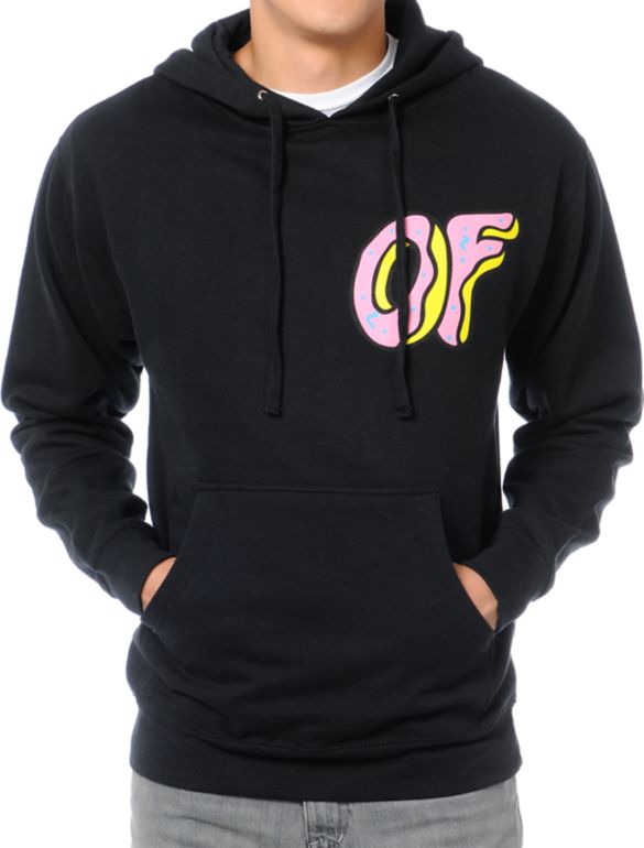 Odd Future Donut Black Pullover Hoodie