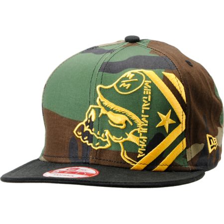 Metal Mulisha Restore Camo & Black New Era Snapback Hat