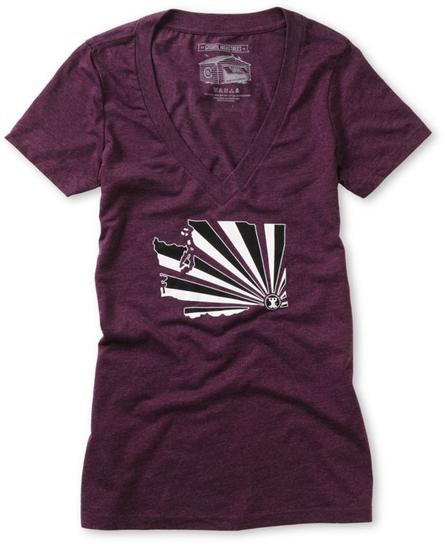 Casual Industrees Girls WA Brad Brah Purple Tee Shirt