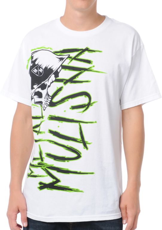 Metal Mulisha Evets White Tee Shirt