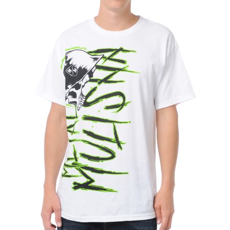 Metal Mulisha Evets White Tee Shirt