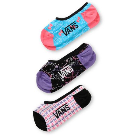 Vans x Hello Kitty Canoodle 3-Pack No Show Socks