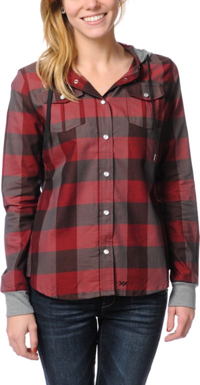 Glamour Kills Observer Red Plaid Shirt