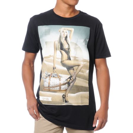 TMLS Bag Of Money Black Tee Shirt 