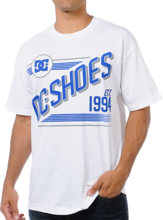 DC Shoes Benched White Tee Shirt