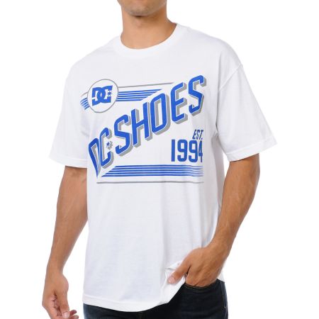 DC Shoes Benched White Tee Shirt