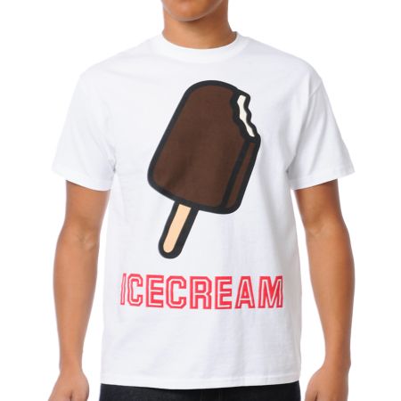 ICECREAM Pop Bar White Tee Shirt