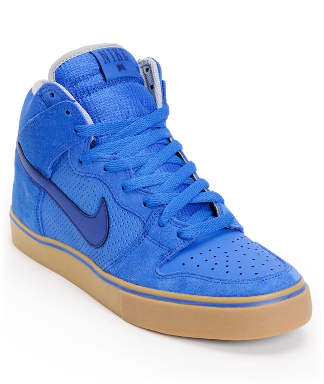 Nike Dunk High LR Royal & Blue Skate Shoe