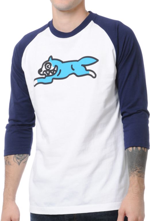 ICECREAM Running Dog 2 Baseball Tee Shirt