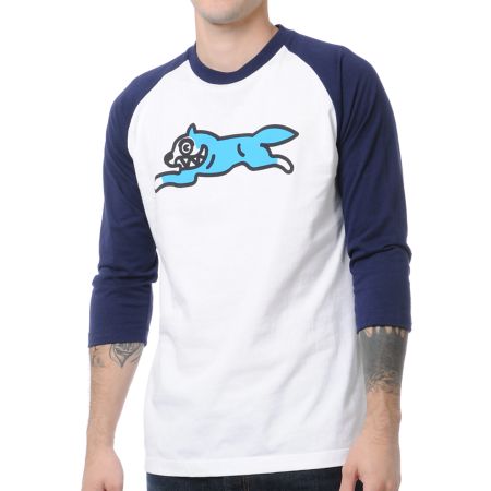 ICECREAM Running Dog 2 Baseball Tee Shirt