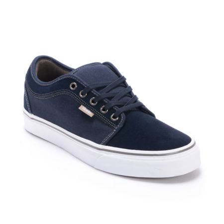 Vans Chukka Low Navy, White & Warm Grey Skate Shoes