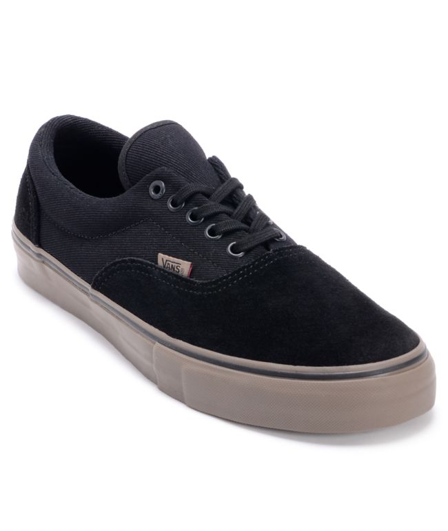 Vans Era Pro Black & Walnut Skate Shoe