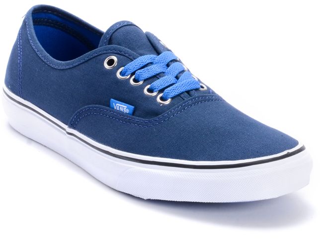 Vans Authentic Pop Lace Dress Blues Shoe