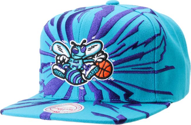 NBA Mitchell and Ness Charlotte Hornets Earthquake Snapback Hat