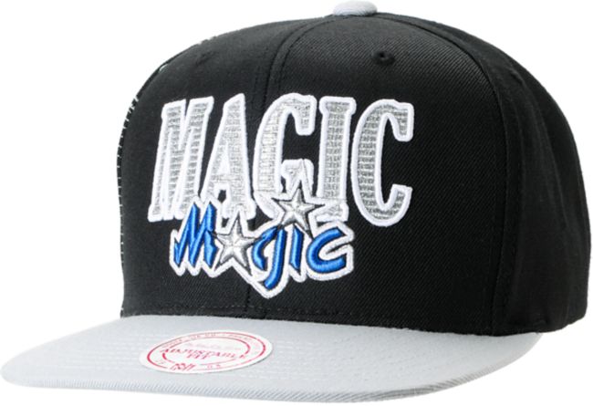 NBA Mitchell and Ness Orlando Magic Side Logo Snapback Hat