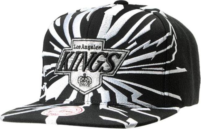 NHL Mitchell and Ness Kings Earthquake Snapback Hat