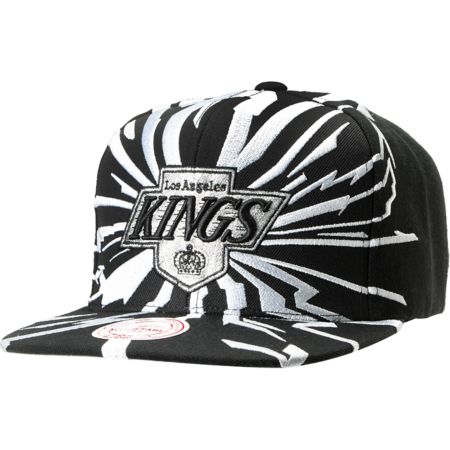 NHL Mitchell and Ness Kings Earthquake Snapback Hat