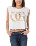 Obey Girls OG Spring Natural Voodoo Crop Tee Shirt