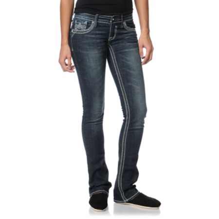 Hydraulic Mariah Dark Inidgo Bootcut Jeans