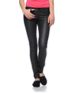 Almost Famous Sammy Purple Overdye Pleather Skinny Pants