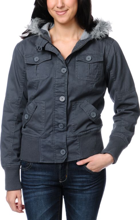 Empyre Cicada Charcoal Twill Jacket