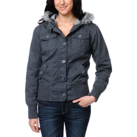Empyre Cicada Charcoal Twill Jacket