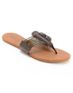 Volcom Girls Required Brown & Gold Sandals