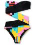 Volcom Girls Block Box One Piece Swimsuit