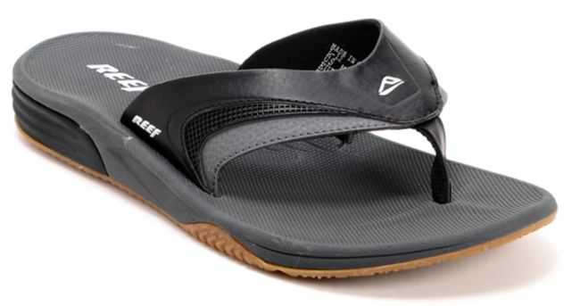 Reef Phantom Player All Black Sandals
