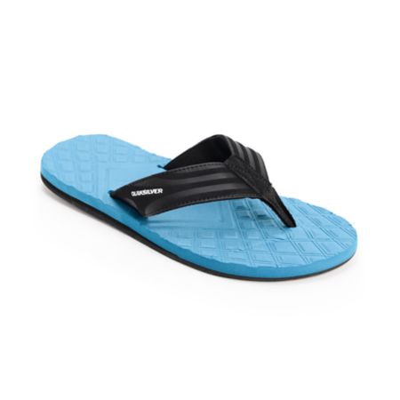 Quiksilver Monkey Textured Blue & Black Sandals