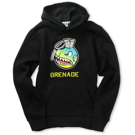Grenade Boys Recruiter Black Pullover Hoodie