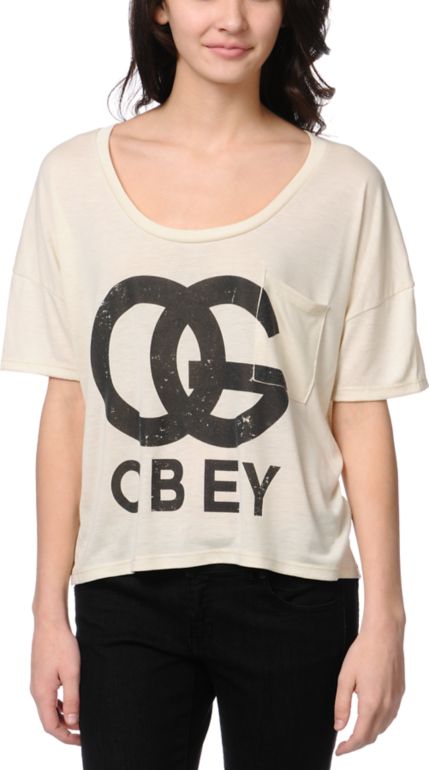 Obey OG Forever Natural Gym Tee Shirt