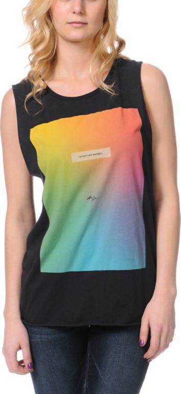 Insight Grace Miceli Black Muscle Tank Top